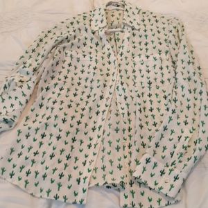 Express Cactus Portofino Shirt